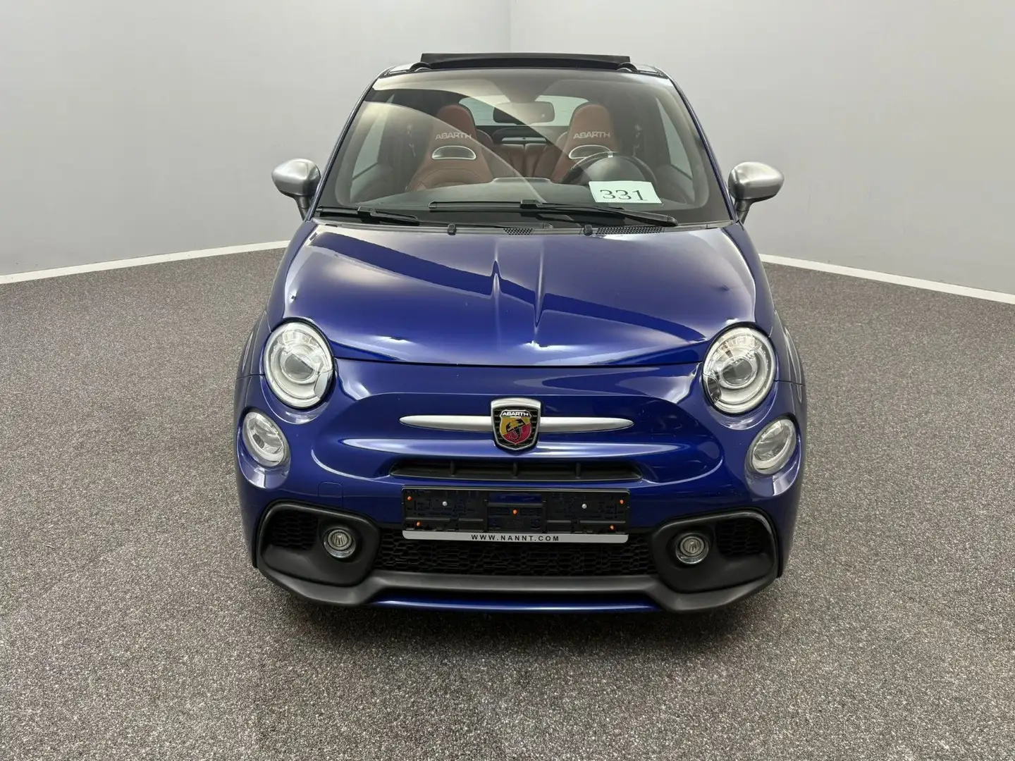 Abarth 500 Cabrio 595 C Turismo LEDER*NAVI*FALTDACH Modrá - 2
