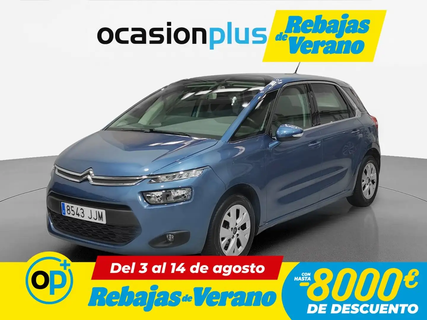 Citroen C4 Picasso 1.2 PureTech S&S Seduction Azul - 1