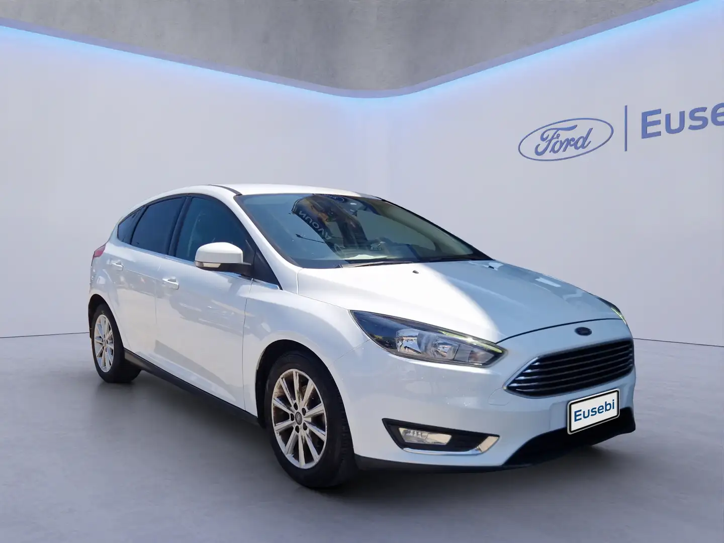 Ford Focus 1.5 TDCi 120 CV Start&Stop Titanium Bianco - 1