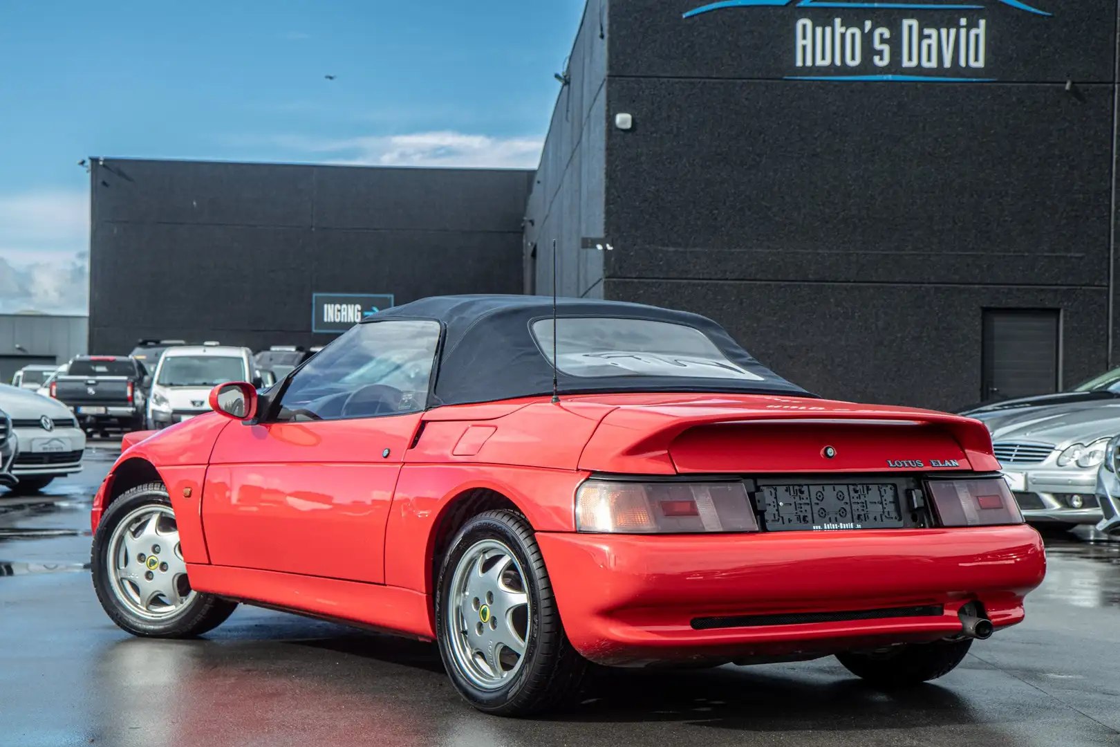 Lotus Elan M100 1.6i 16V Turbo Cabrio / OLDTIMER / LEDER Rood - 2