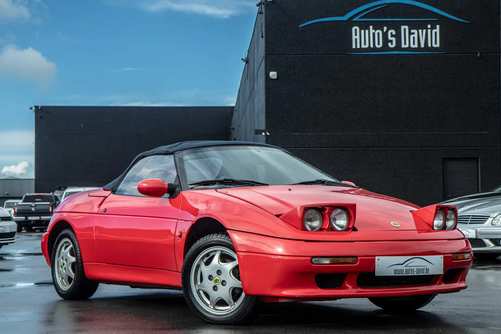 Lotus Elan M100 1.6i 16V Turbo Cabrio / OLDTIMER / LEDER Rood - 1