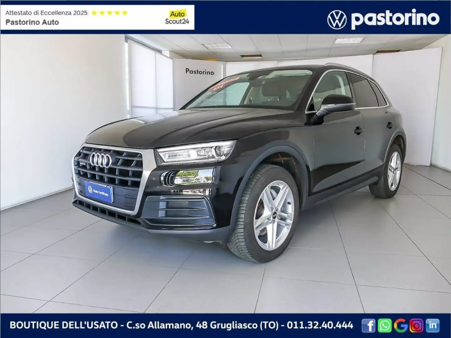 Audi Q5 2.0  35  TDI QUATTRO BUSINESS 163CV - iva deducibi Noir - 1