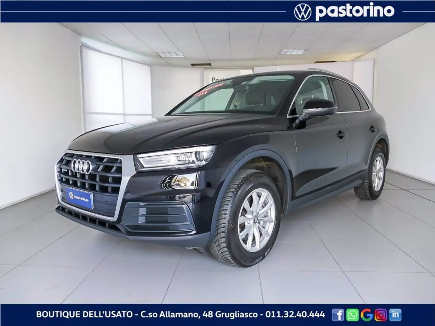 Audi Q5 2.0  35  TDI QUATTRO BUSINESS 163CV - iva deducibi Noir - 1