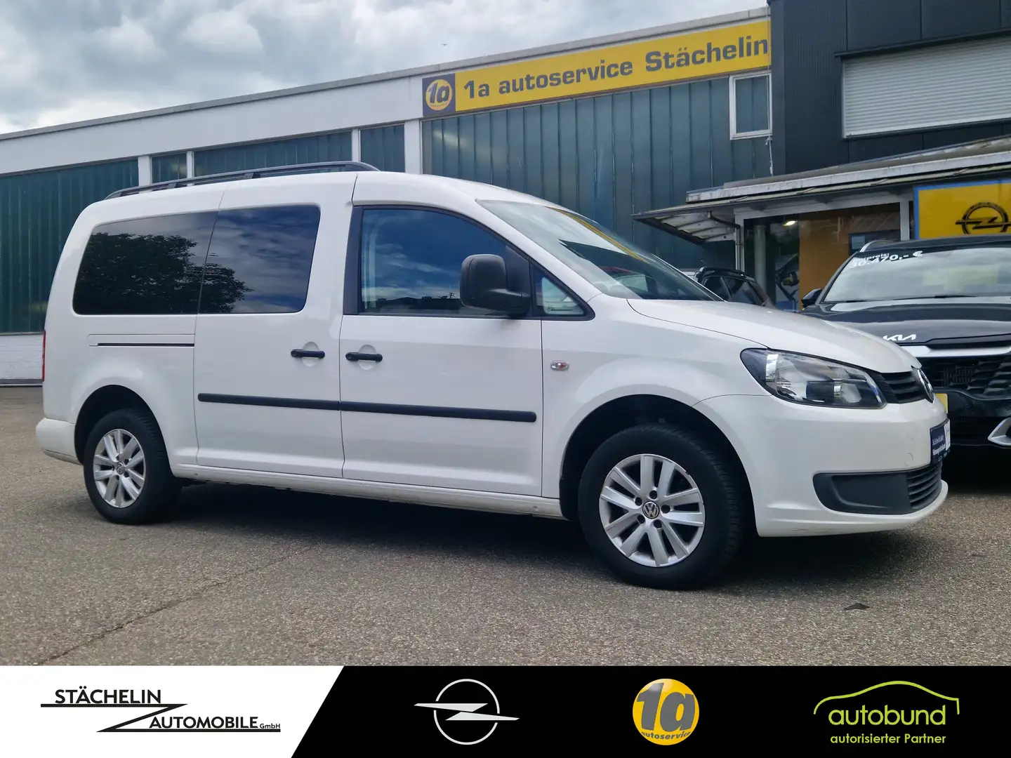 Volkswagen Caddy 1.2T Maxi Startline,KLIMA,PDC,AHK,ALU Weiß - 1