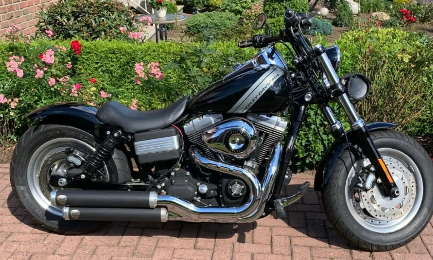 Harley-Davidson Dyna Fat Bob custom umbau Noir - 1