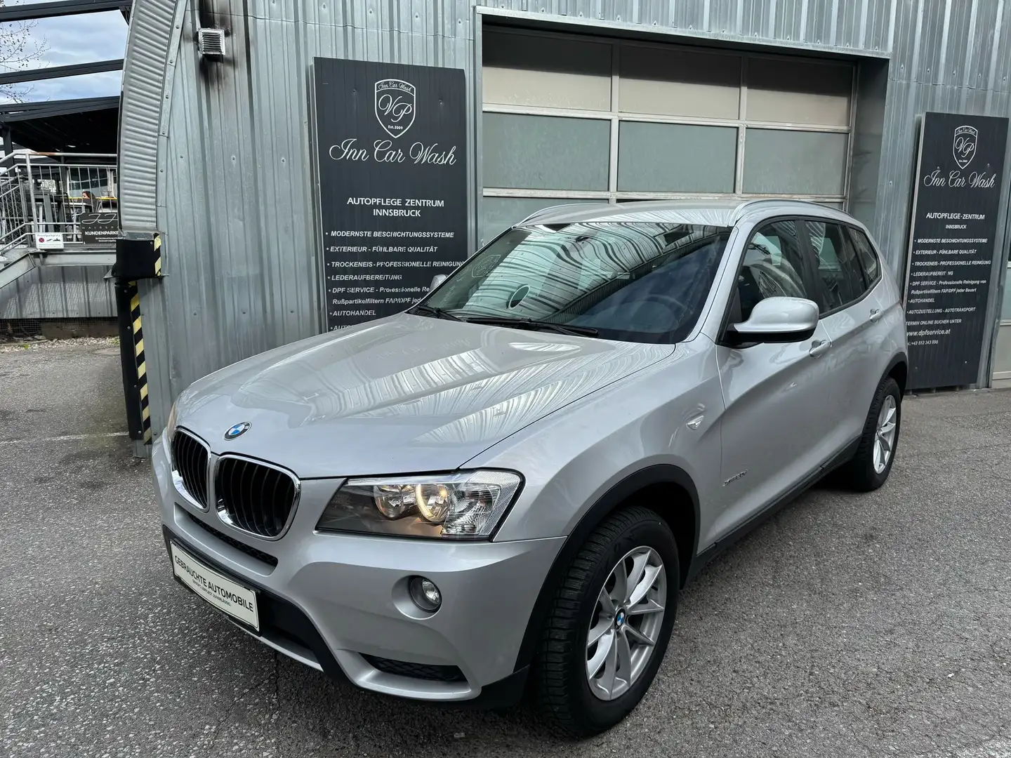 BMW X3 xDrive20d Argent - 2