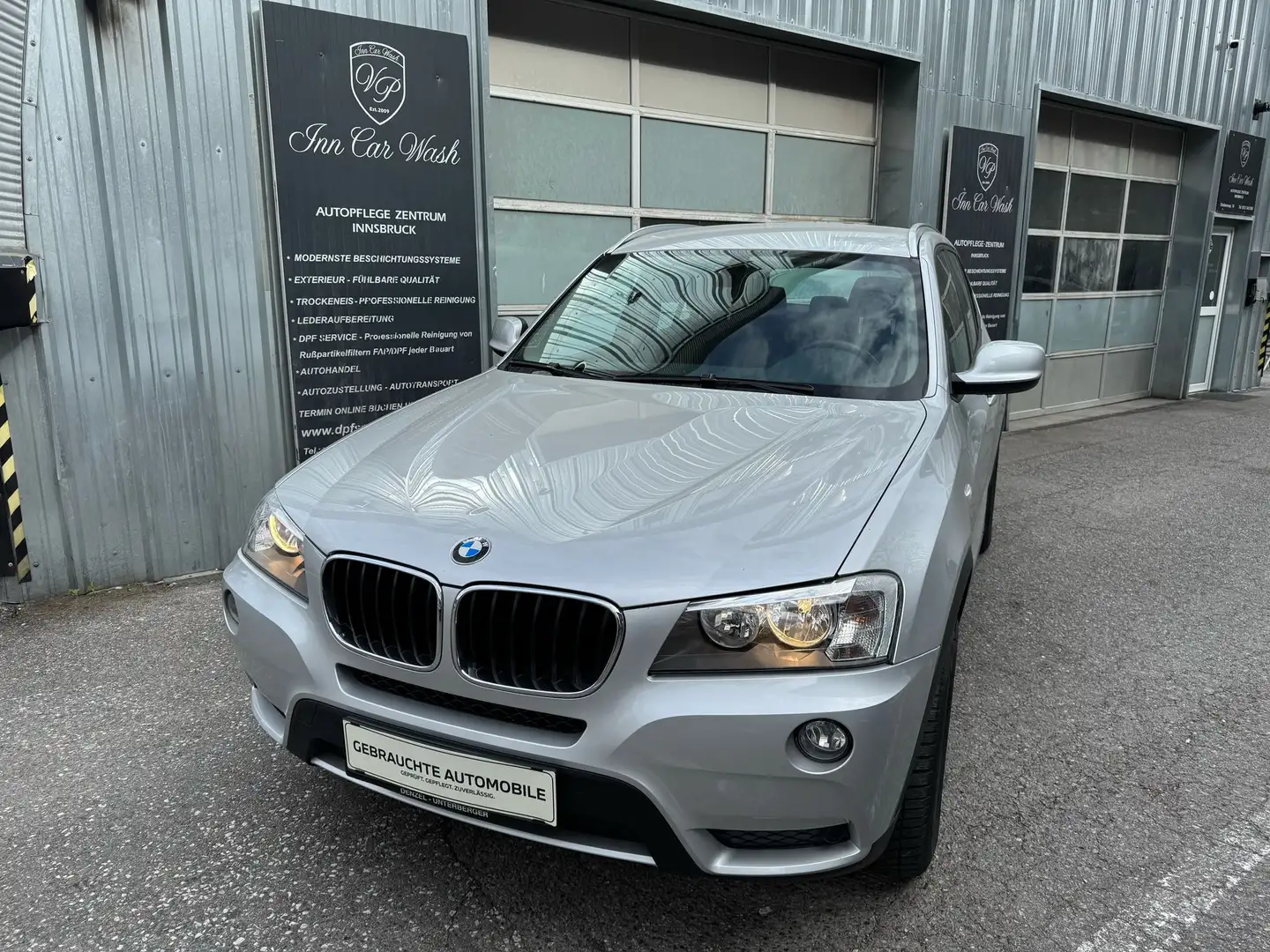 BMW X3 xDrive20d Argent - 1
