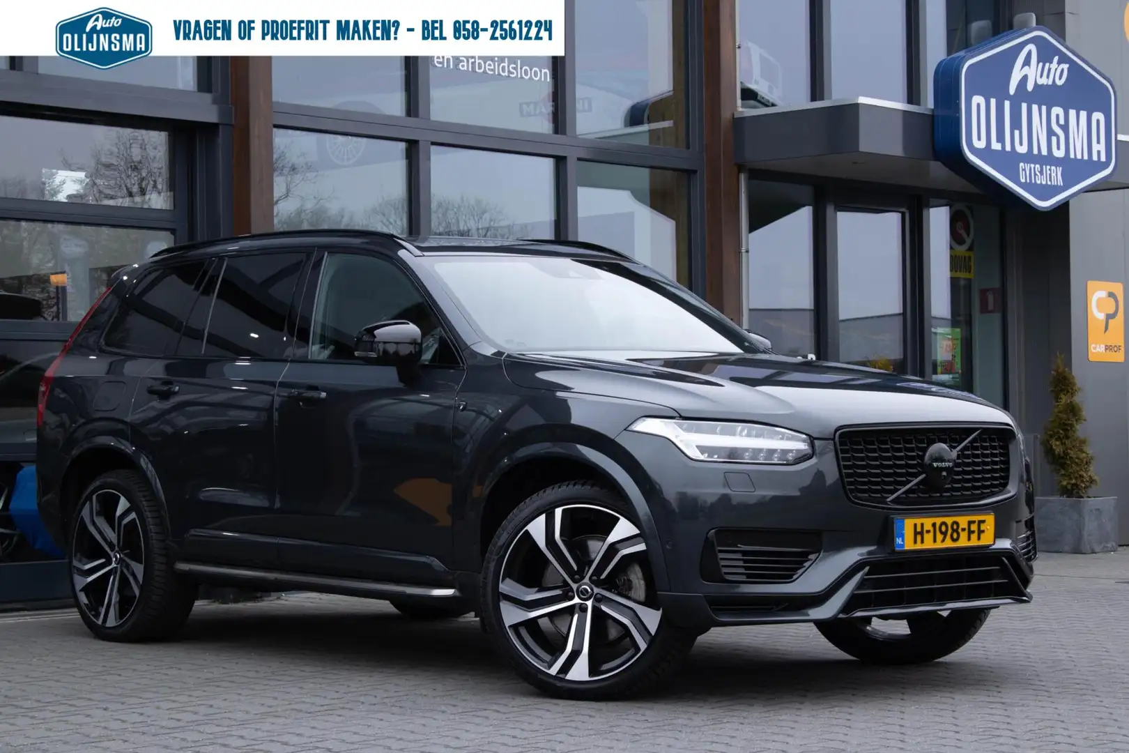 Volvo XC90 2.0 T8 Twin Engine AWD R-Design|Luchtvering|Pano|M Grau - 1