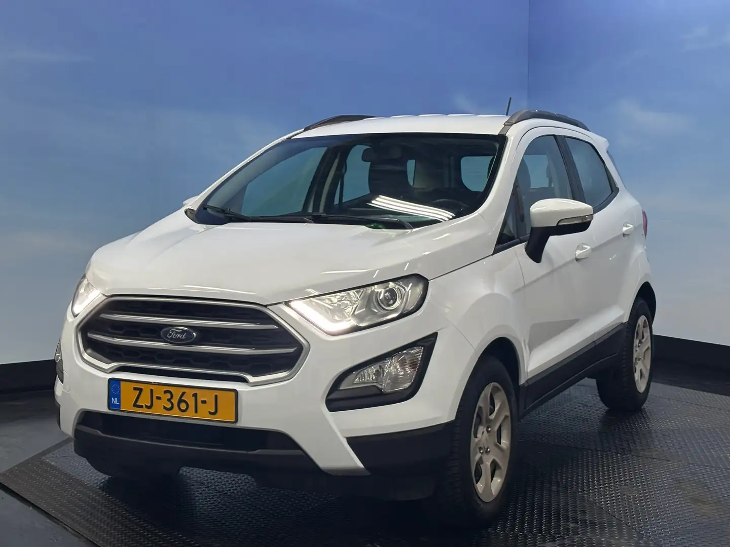 Ford EcoSport 1.0 EcoBoost Trend Ultimate Airco | Cruise | Navi Weiß - 2