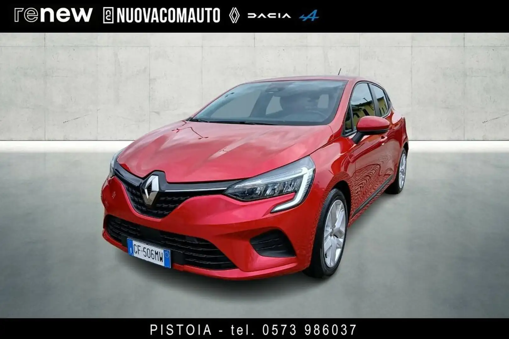Renault Clio 1.0 sce Zen 65cv my21 Rosso - 1