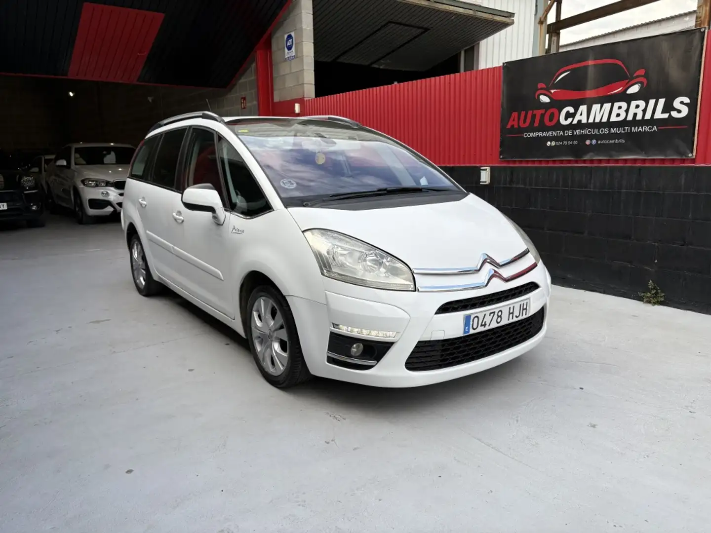 Citroen C4 Grand Picasso 1.6HDI Seduction Blanco - 1