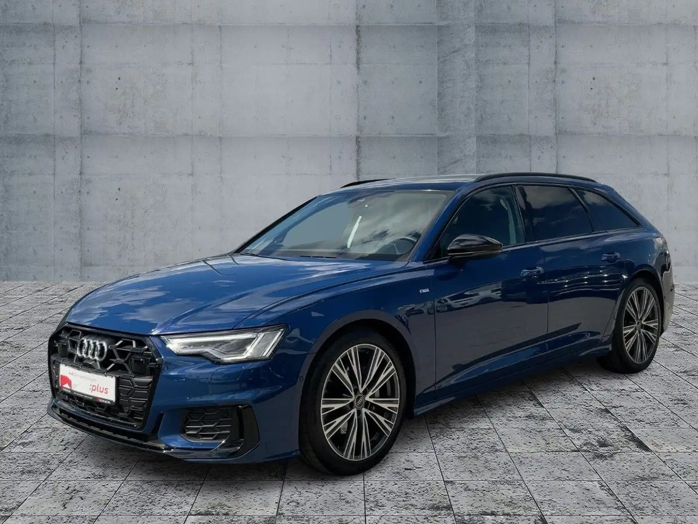 Audi A6 45 TFSI S-TR S-LINE MATRIX+NAV+AHK+PANO Blau - 2