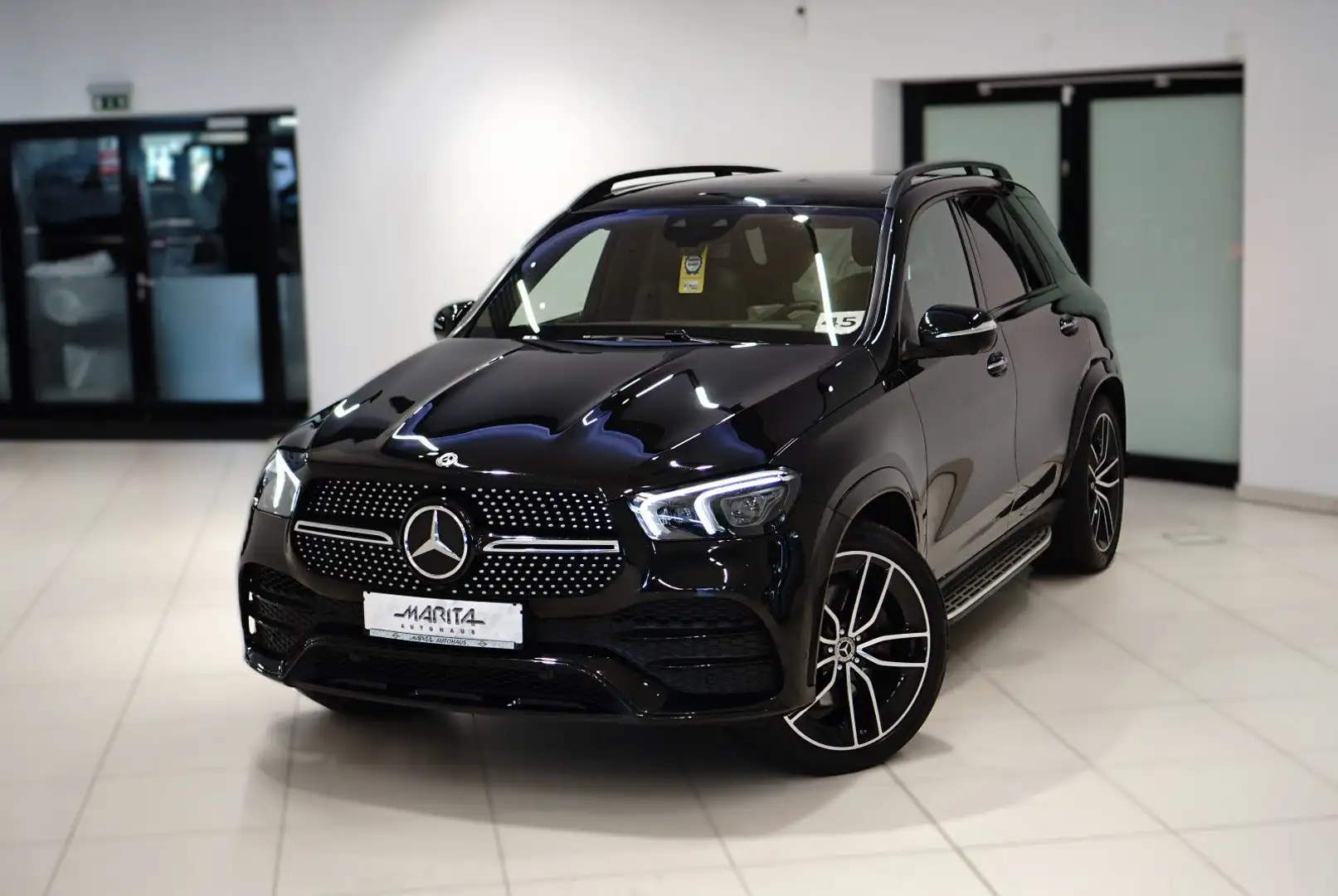 Mercedes-Benz GLE 400 d|AMG|SOFT|LUFT|NIGHT|BURMS|360°|PANO|HUD Schwarz - 1
