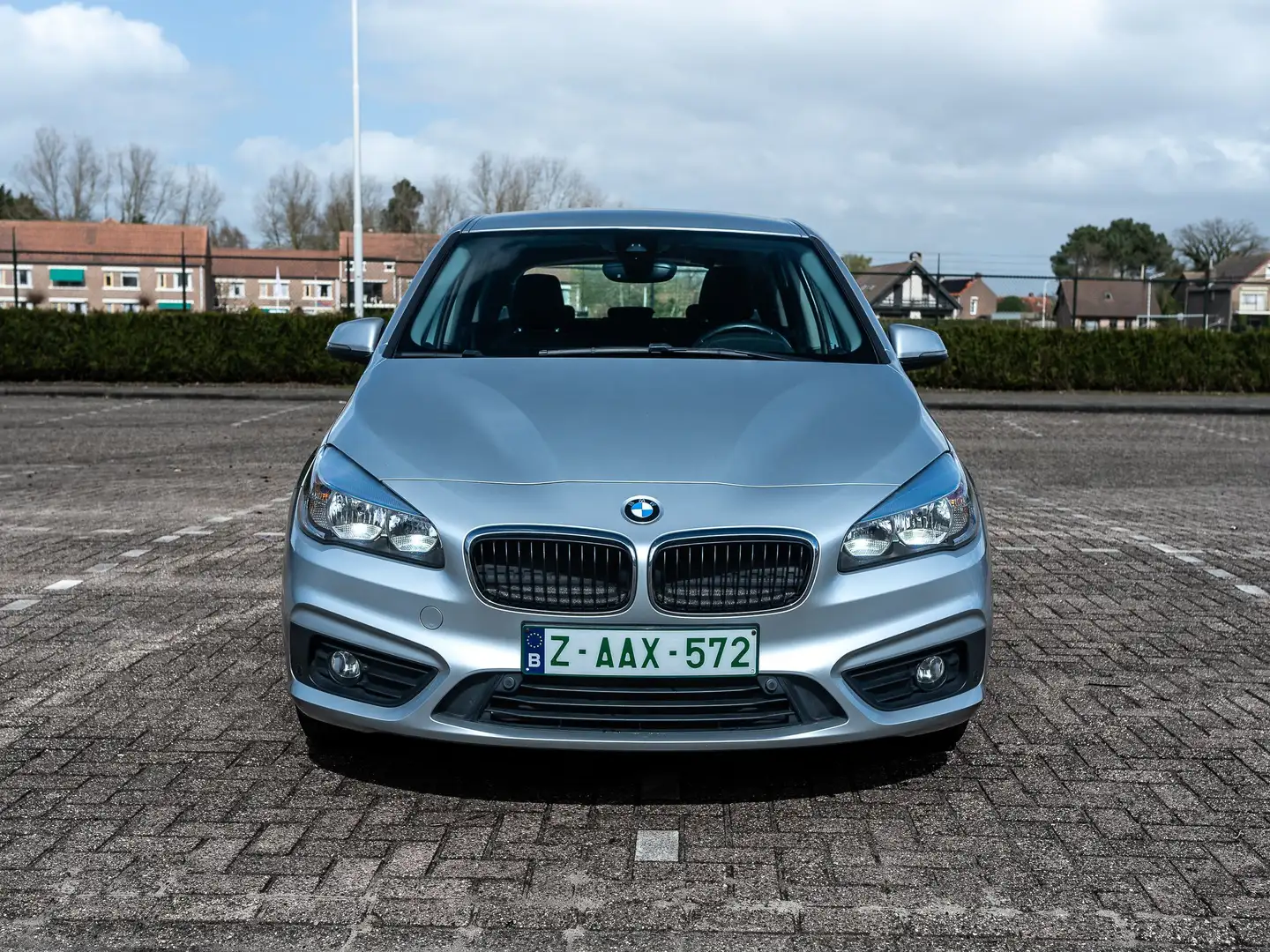 BMW 216 216d Active Tourer / Trekhaak, navi,... Topstaat Argent - 2