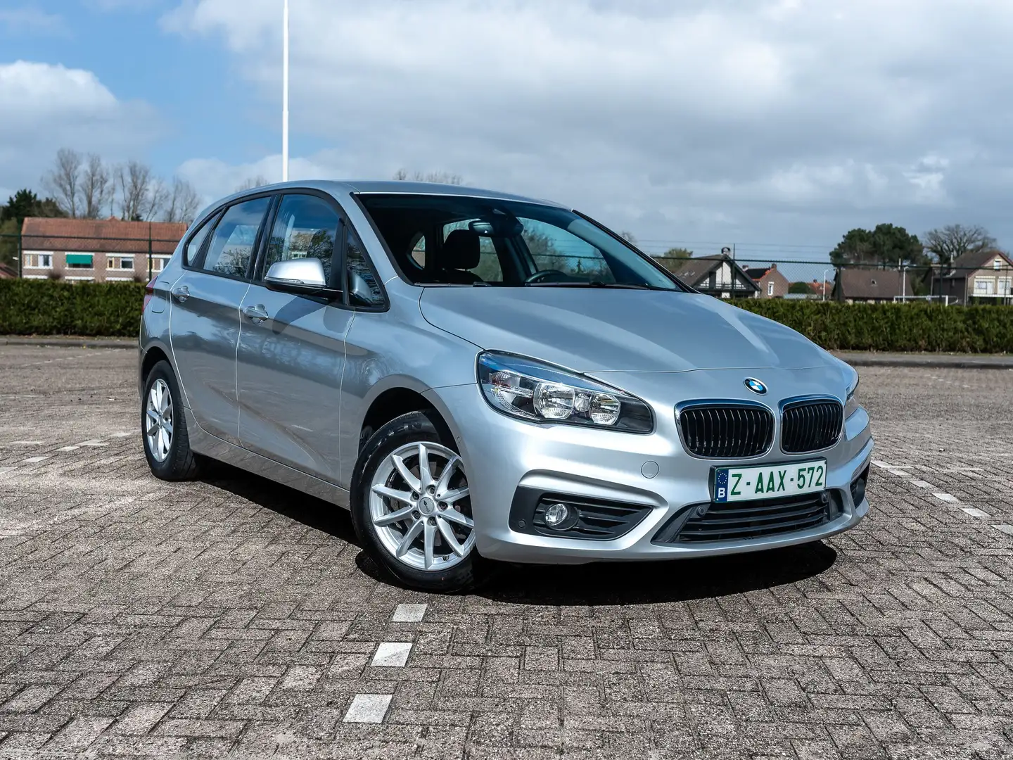 BMW 216 216d Active Tourer / Trekhaak, navi,... Topstaat Argent - 1