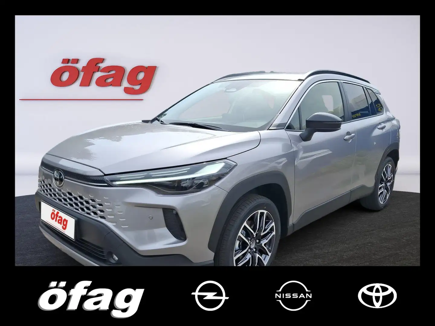 Toyota Corolla Cross 1.8 FWD Teamplayer ACC+LED+Navi+LM Silber - 1