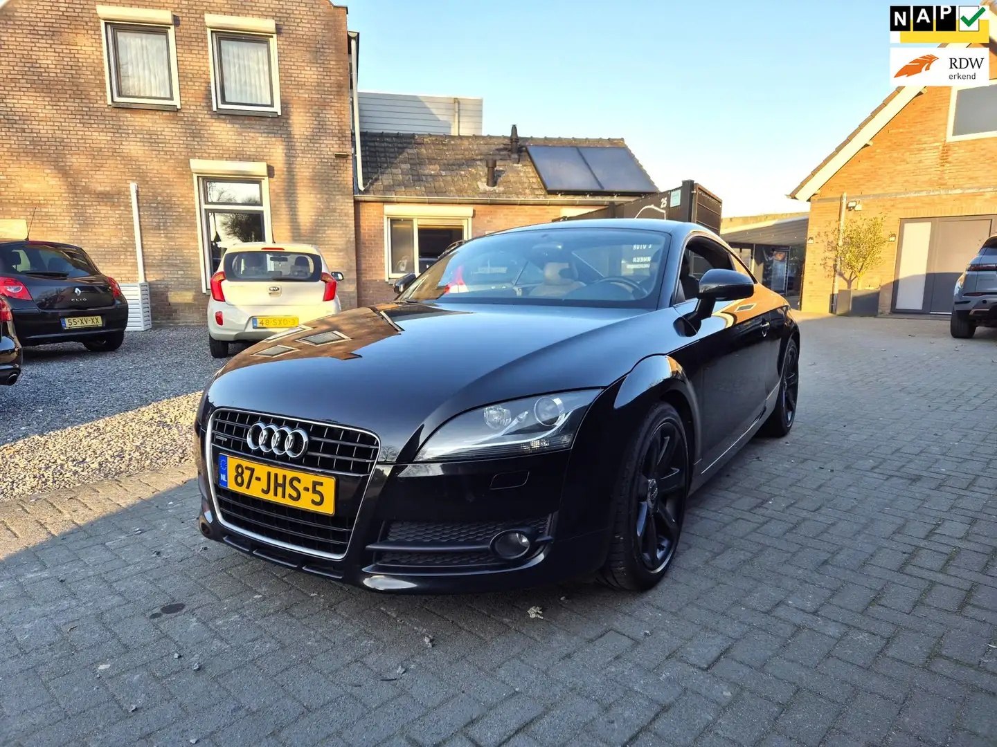 Audi TT 3.2 V6 quattro Automaat Navi Airco Leer Schwarz - 1