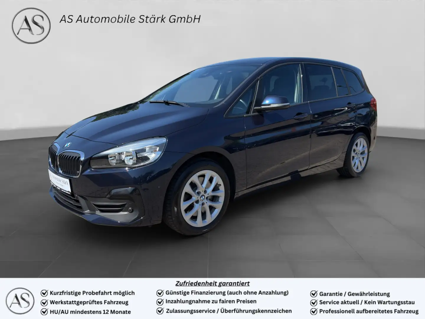 BMW 218 Automatik+ACC+HiFi+AHK+Navi Blau - 1