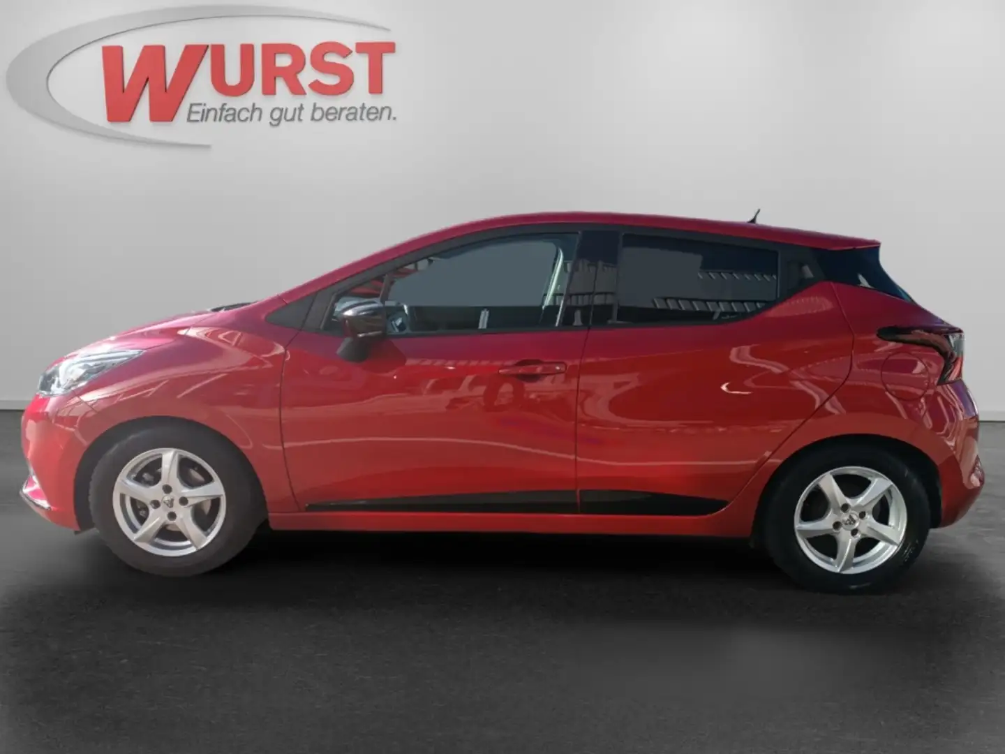 Nissan Micra Tekna 1.0 DIG-T AVM Navi BOSE Sitzheizung LED I-KE Rouge - 2