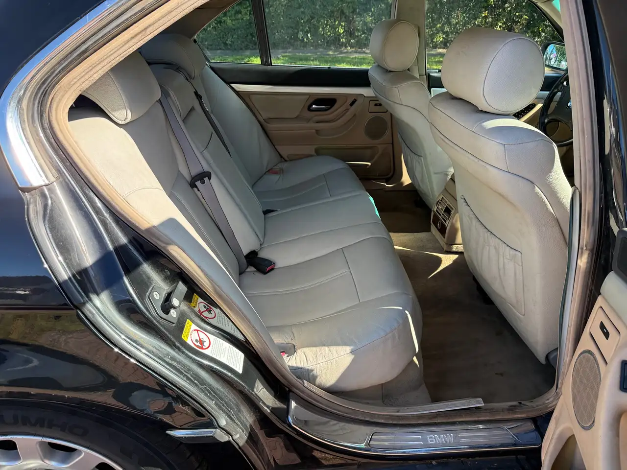 BMW 730d e38 Doppelverglasung Xenon Beiges Leder, foto 12