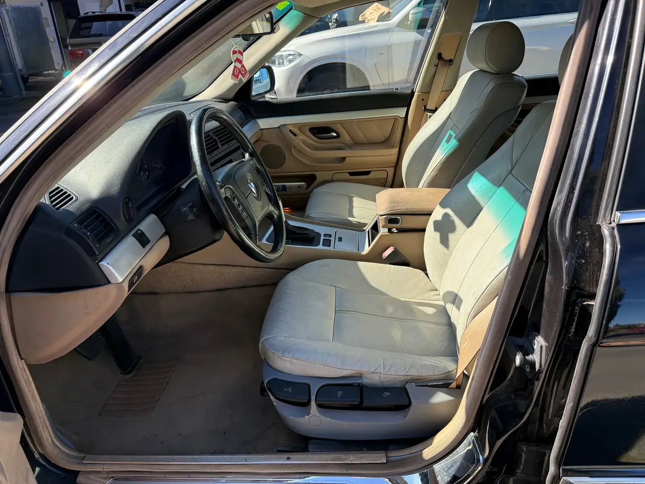 BMW 730d e38 Doppelverglasung Xenon Beiges Leder, foto 9