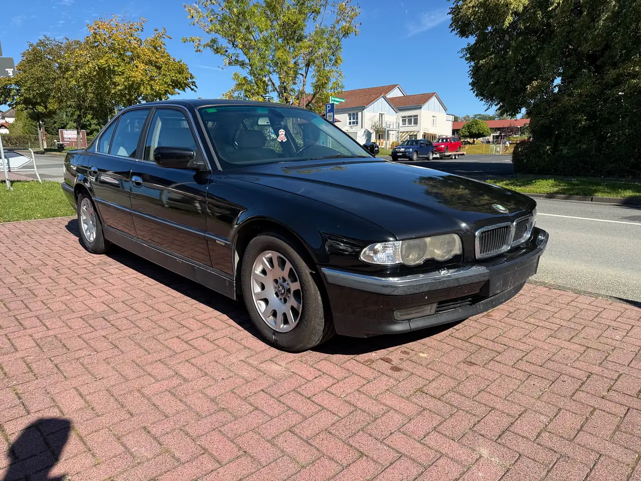 BMW 730d e38 Doppelverglasung Xenon Beiges Leder, foto 3