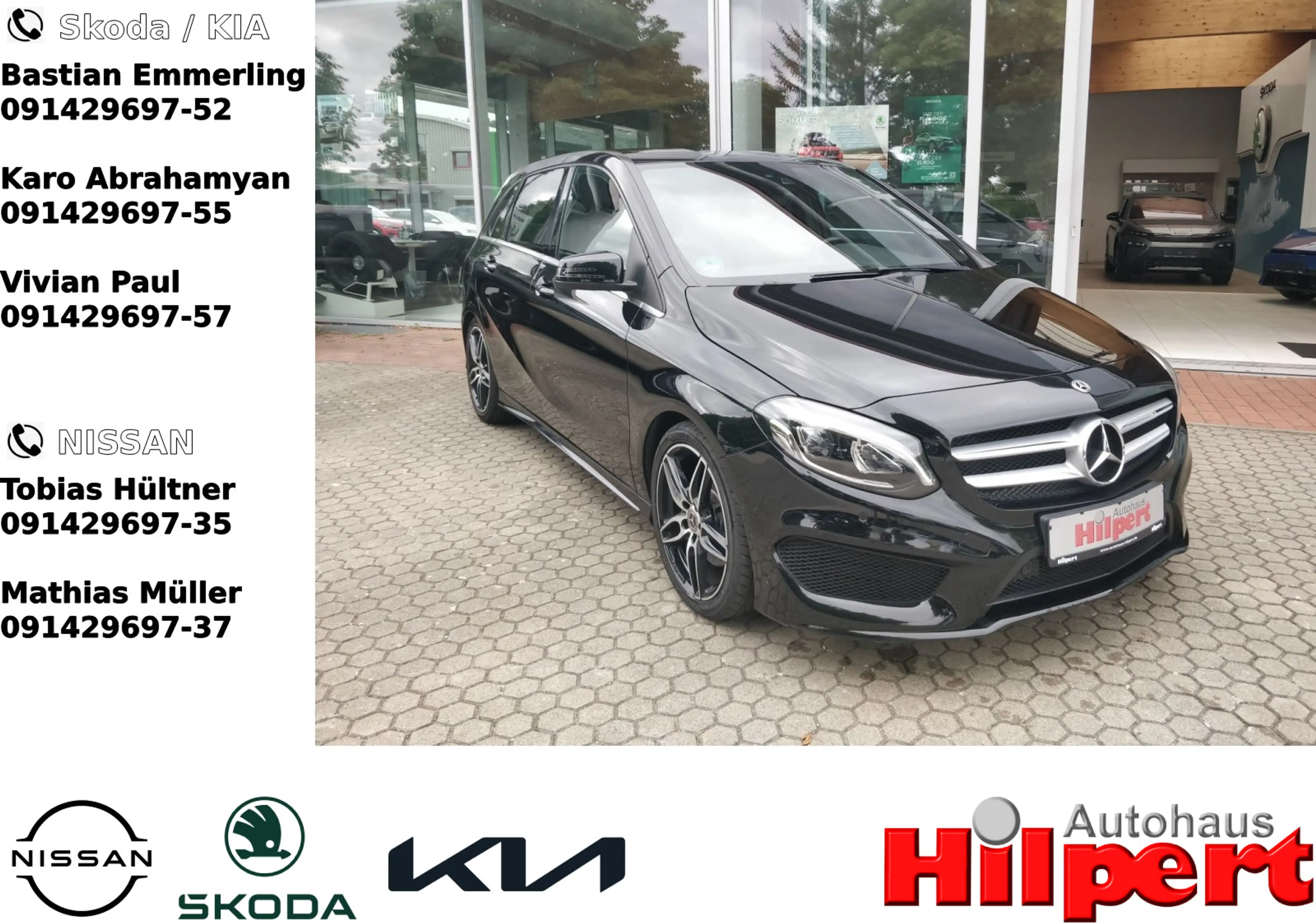 Mercedes-Benz B 220 d AMG Line 177PS AHK SHZ NAVI PDC KLIMA LE