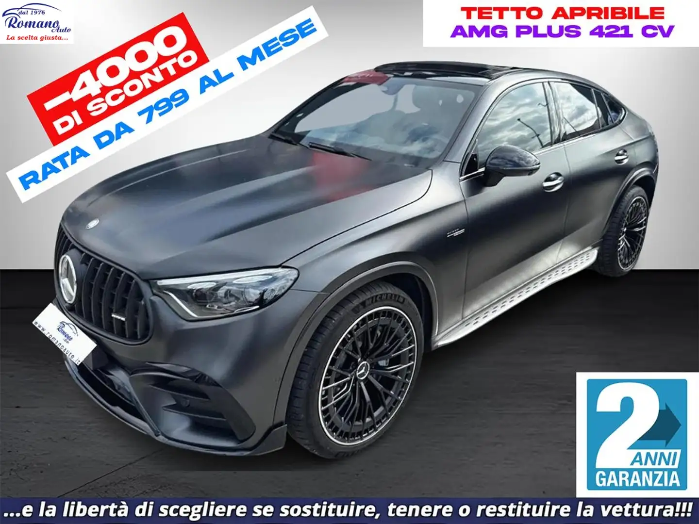 Mercedes-Benz GLC 43 AMG MERCEDES - GLC  Coupe AMG 43 AMG Line Premium Plu Gris - 1