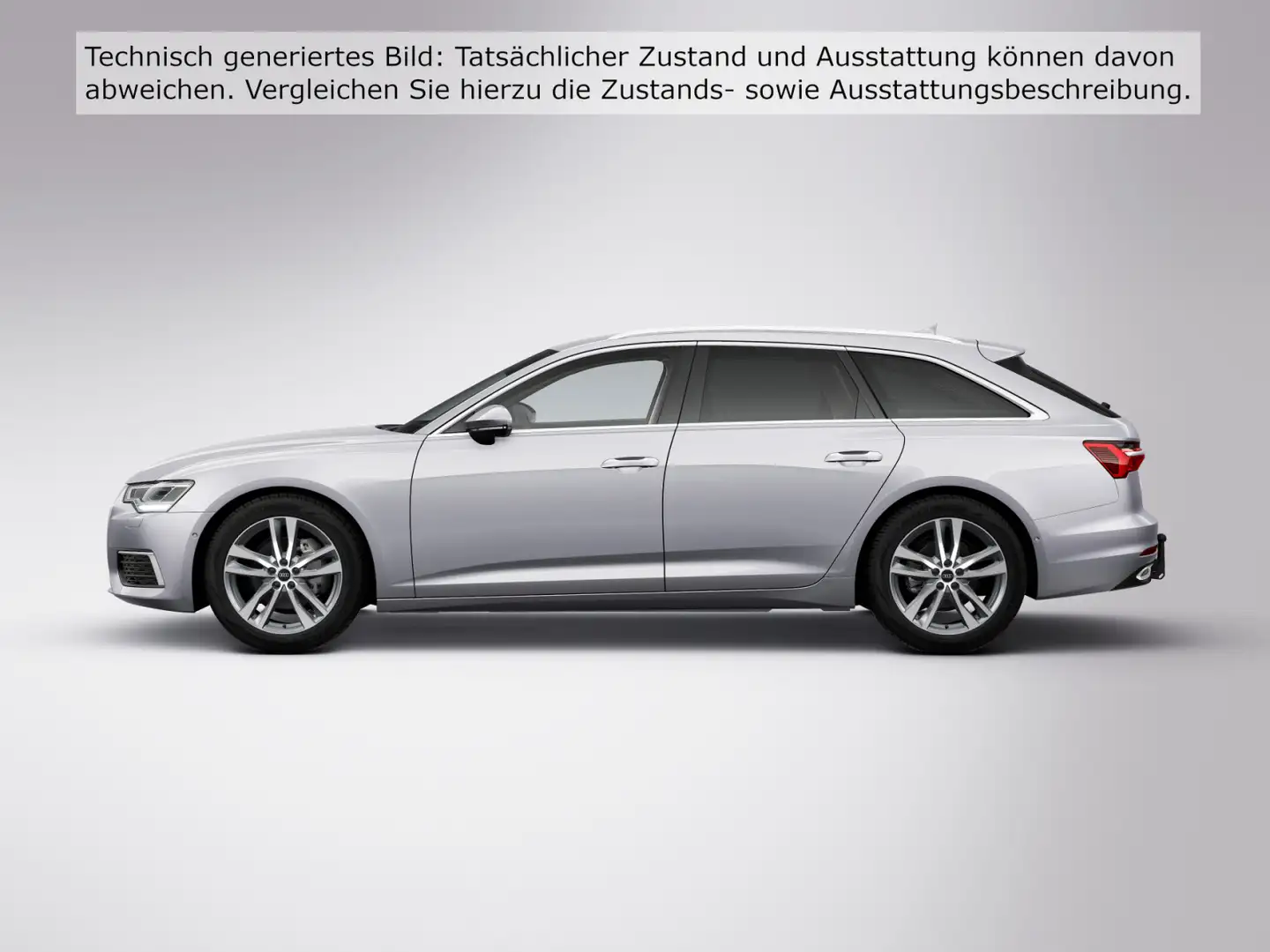 Audi A6 40 TDI qu. 19Z*AHK*LED*HuD*Virtual*Navi Argent - 2