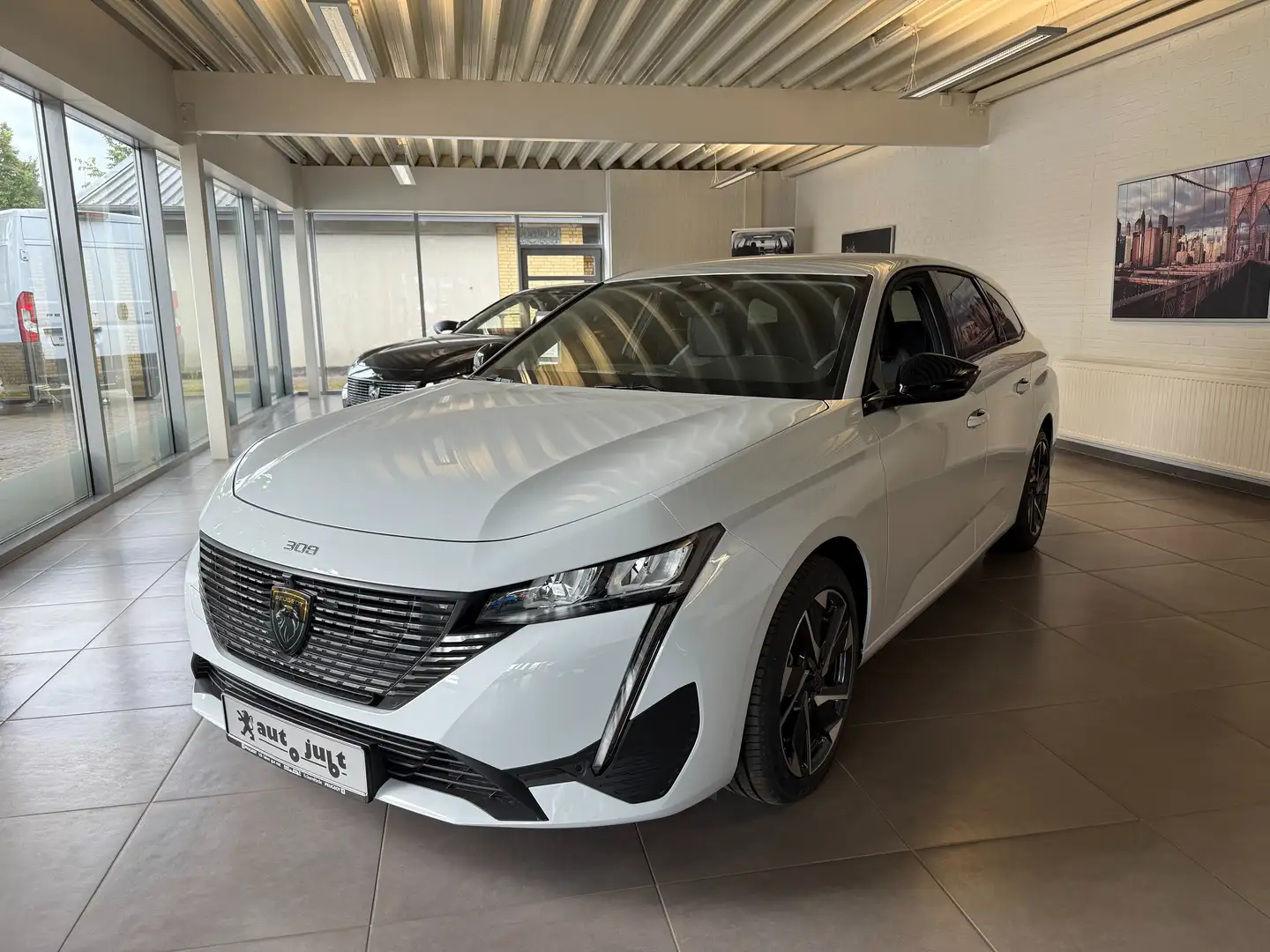 Peugeot 308 SW Hybrid 136 Allure Weiß - 2