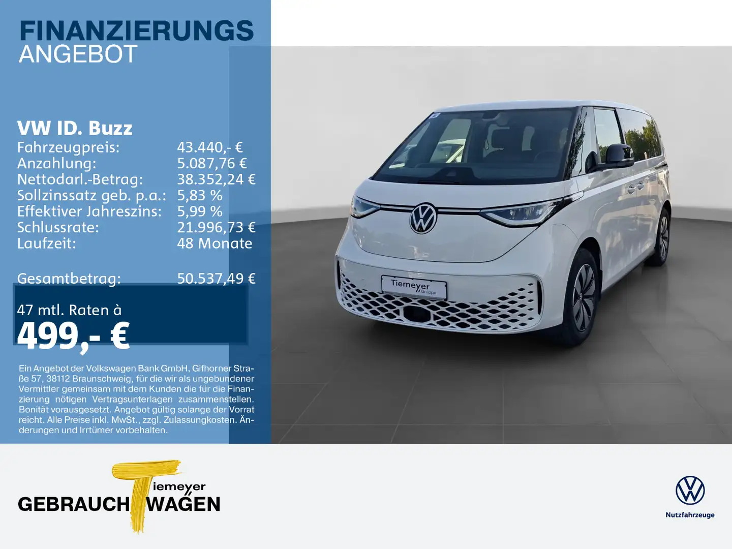 Volkswagen ID. Buzz ID.Buzz PRO AHK LED LM18 Weiß - 1