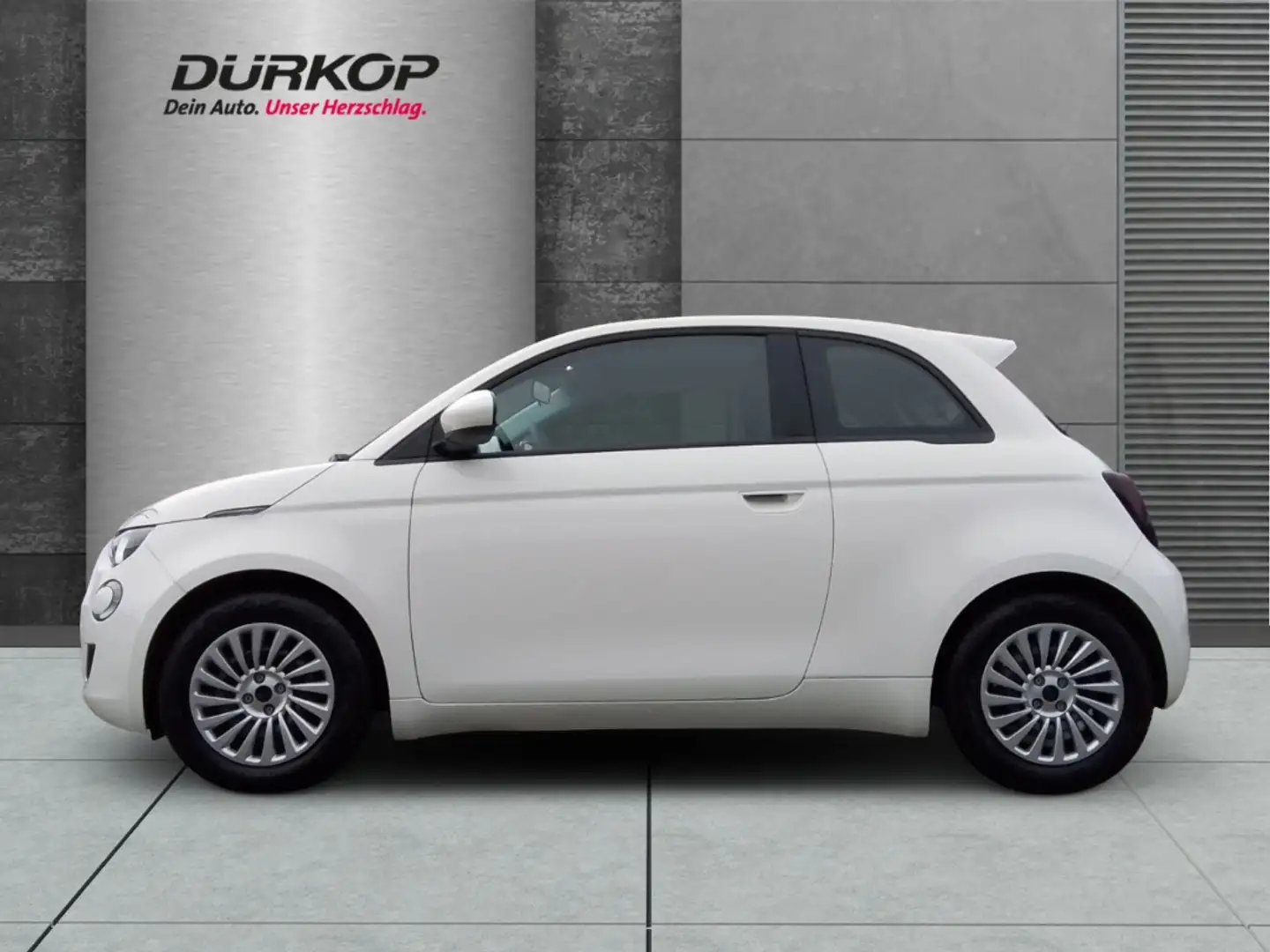 Fiat 500 Basis Base 42 kWh Navi Apple CarPlay Android Auto Weiß - 2