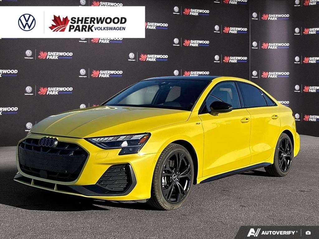 2025 Audi A3 Technik | S LINE | HEATED SEATS | SUNROOF | NAVI | 2,000 cc 4 cyl