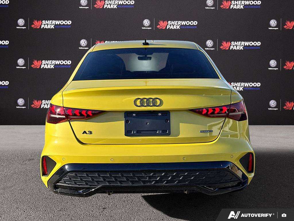 2025 Audi A3 Technik | S LINE | HEATED SEATS | SUNROOF | NAVI | 2,000 cc 4 cyl alt 5