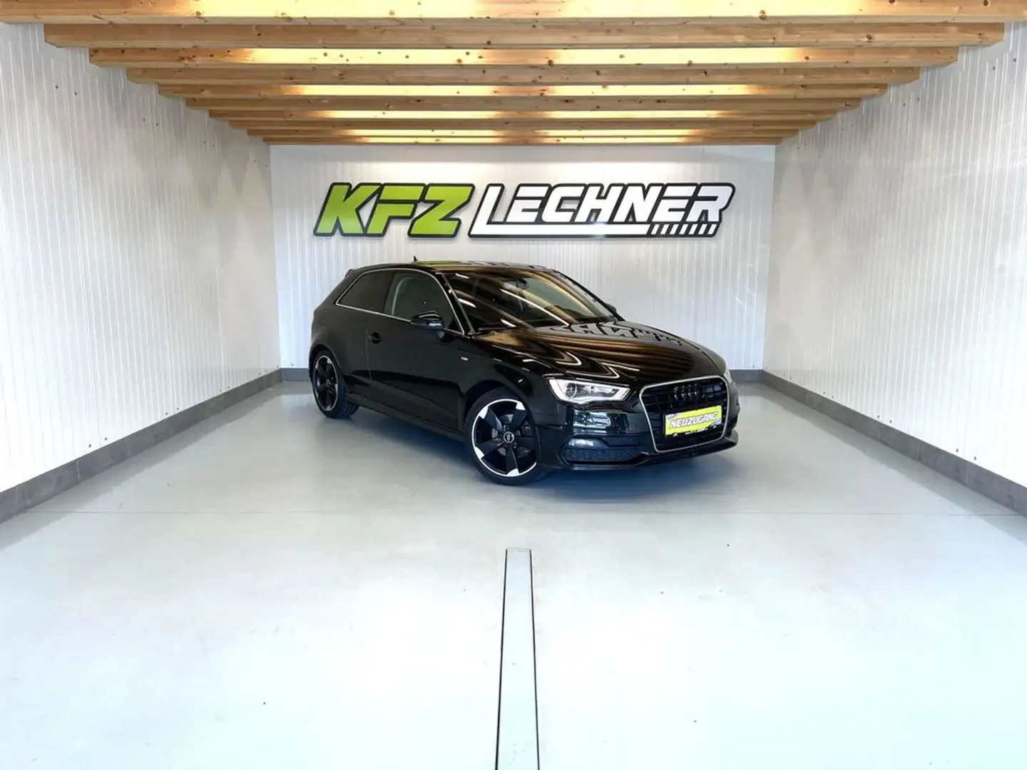 Audi A3 1,4 TFSI S-tronic ''S line'' NAVI*SHZ*XENON*TEMP Negro - 1