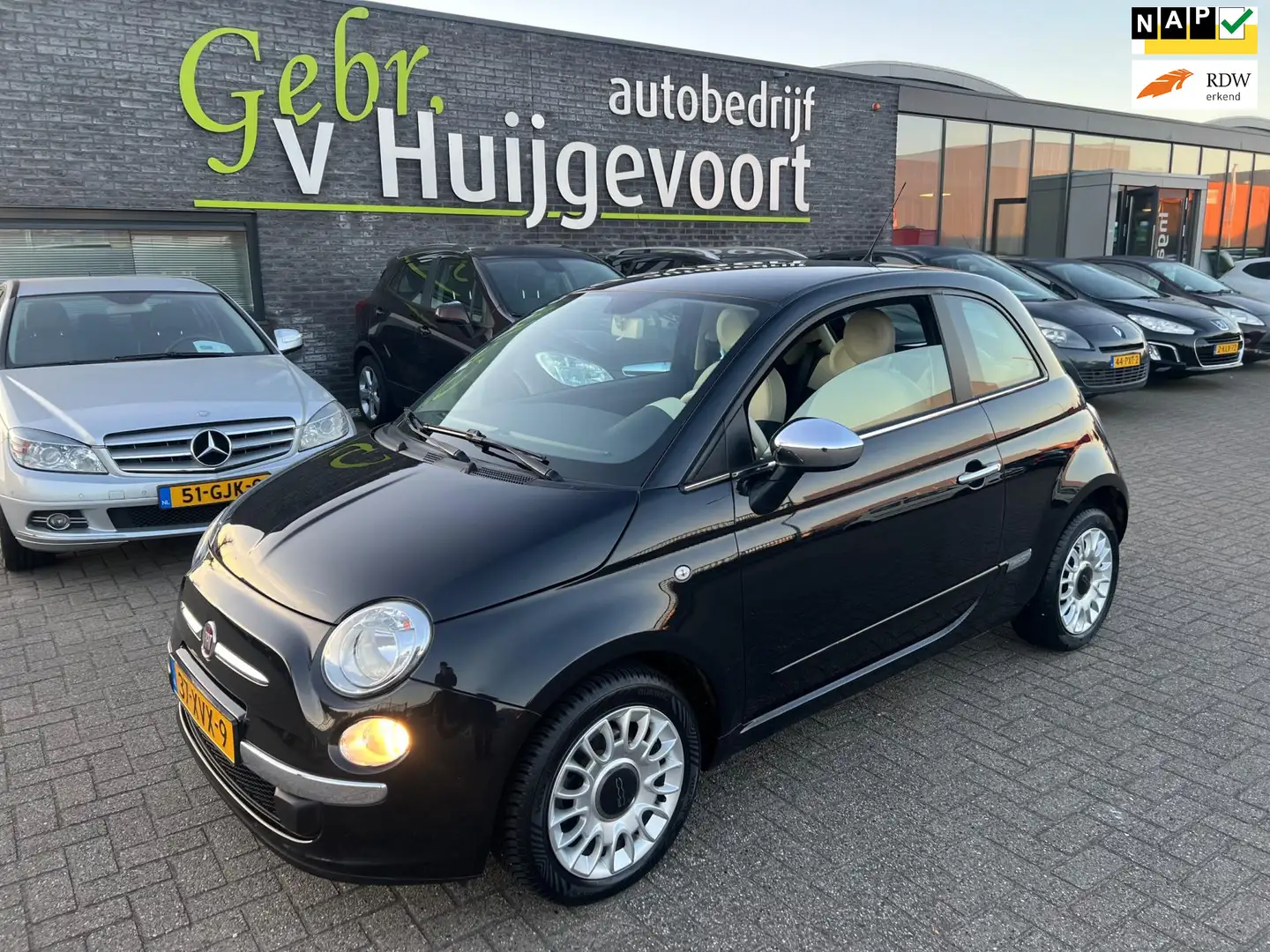 Fiat 500 0.9 TwinAir Pop Negro - 1