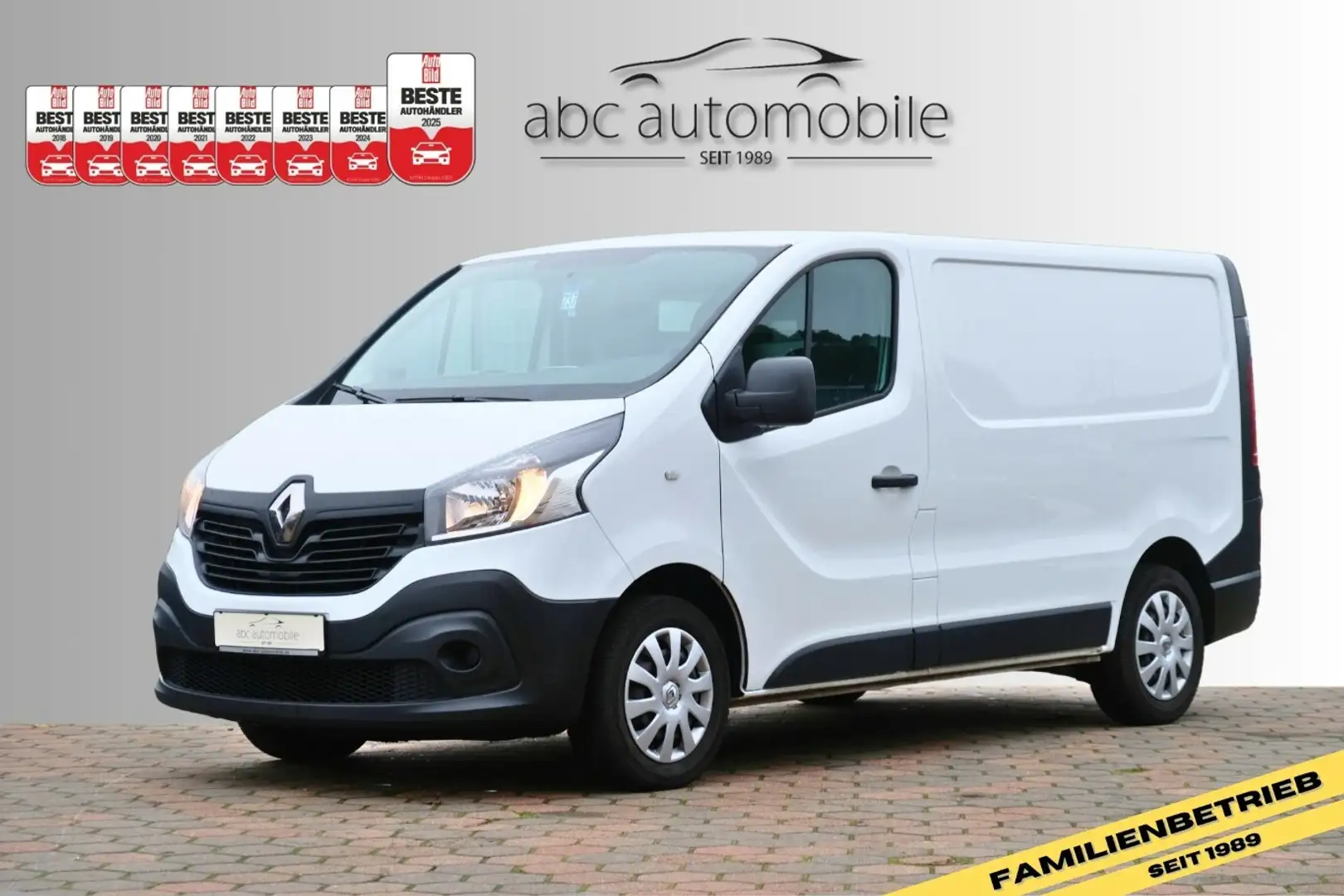 Renault Trafic 1.6 dCi Klima Scheckheft Blanc - 1