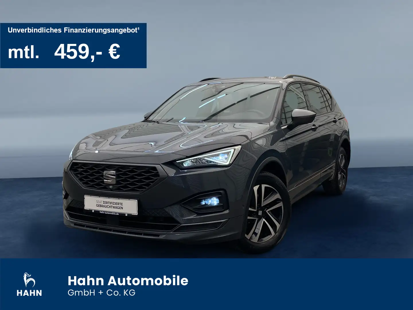 SEAT Tarraco FR 2.0 TDI DSG AHK Navi 360° Kamera ACC Gris - 1