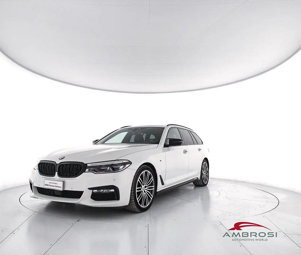BMW 525 Touring 525d Msport Wit - 1