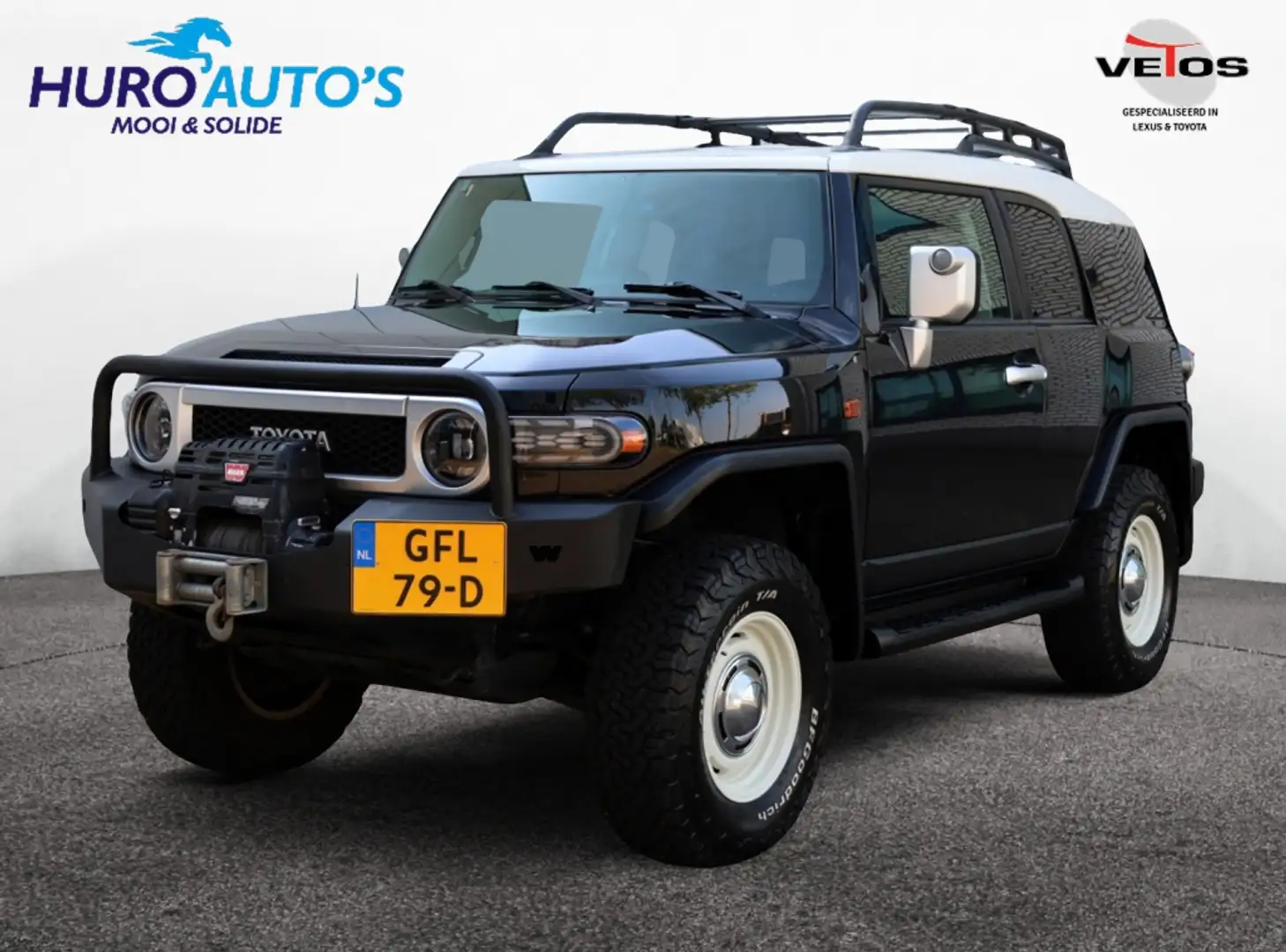 Toyota FJ Cruiser | Lier | LED Koplampen | Apple Carplay/Android Aut Schwarz - 1