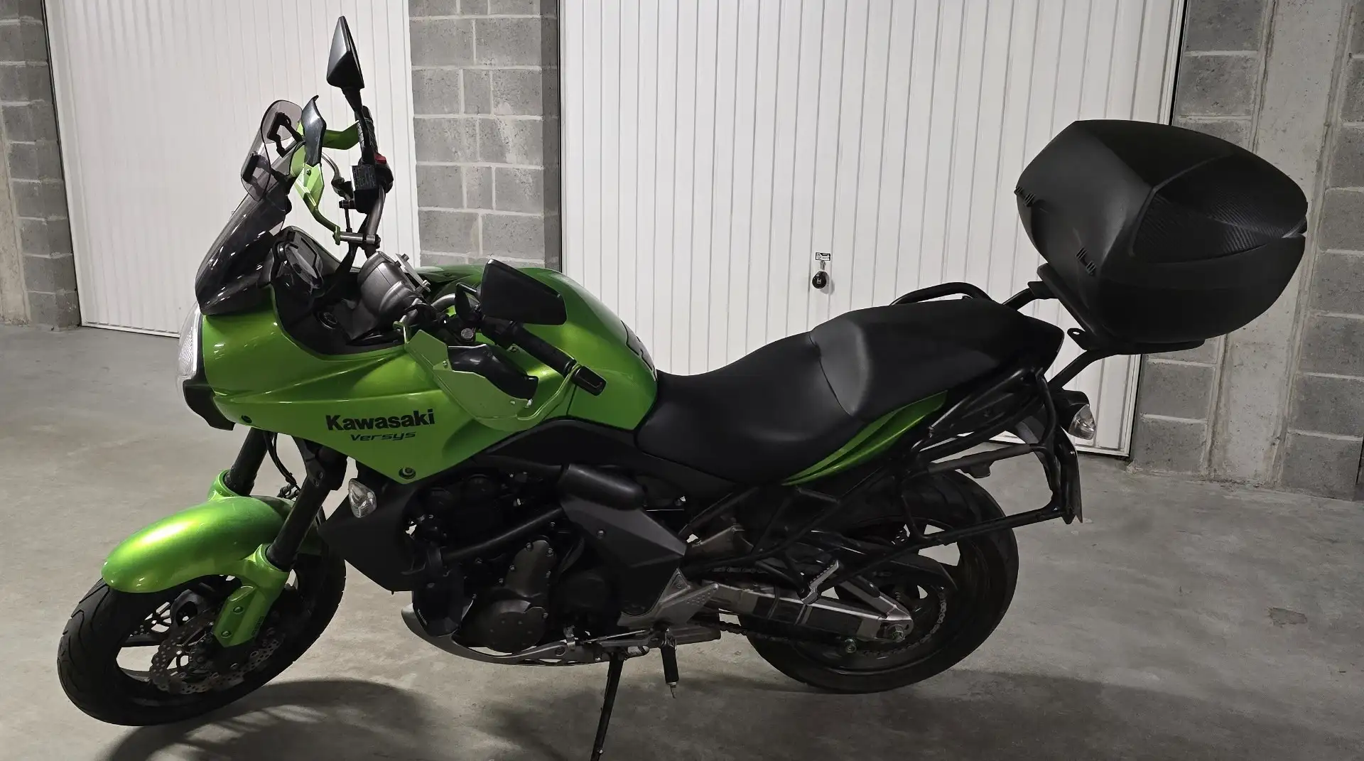 Kawasaki Versys 650 ABS, boxes, controle technique nouveau Verde - 1
