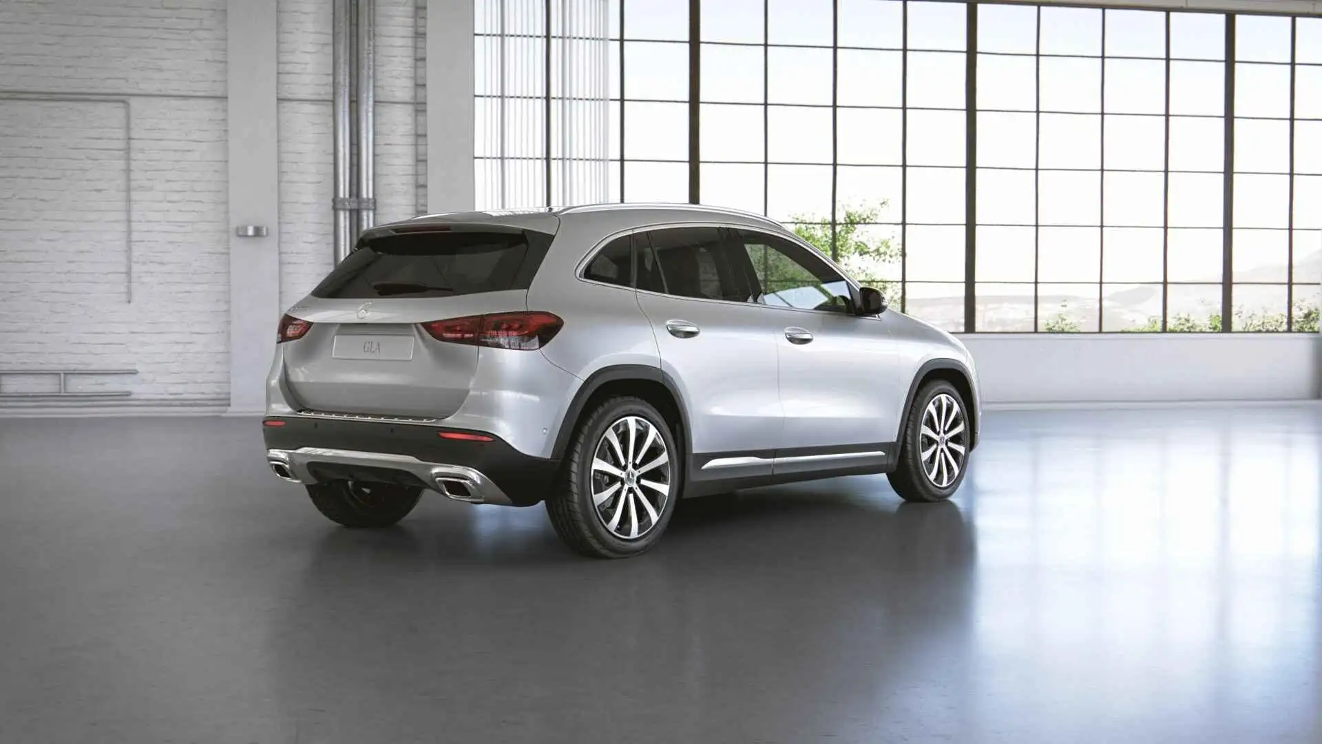 Mercedes-Benz GLA 180 Luxury Line | Keyless | 19" lichtmetalen velgen | Grijs - 2