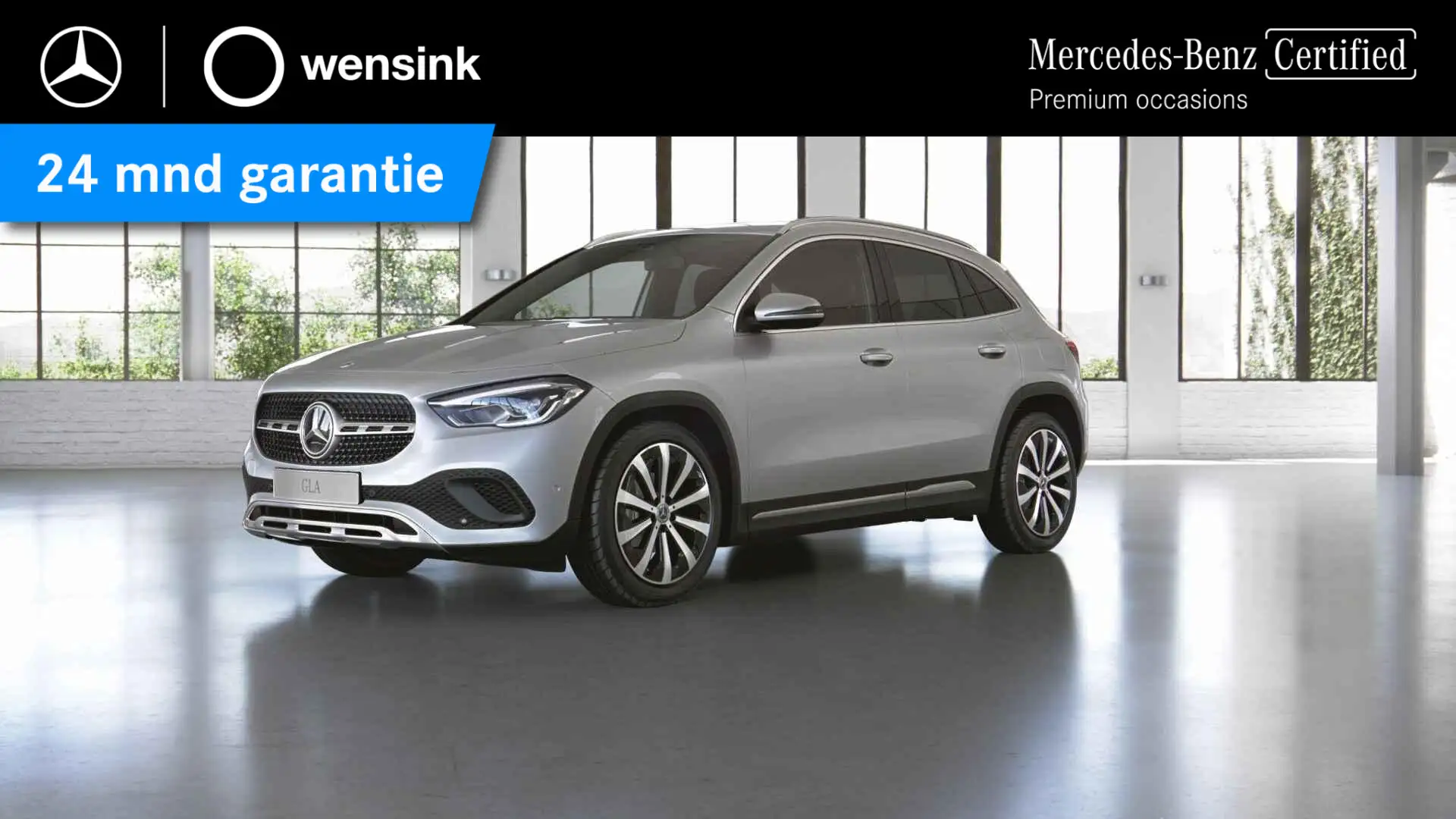 Mercedes-Benz GLA 180 Luxury Line | Keyless | 19" lichtmetalen velgen | Grijs - 1