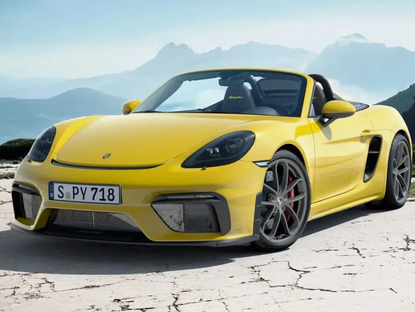 Porsche 718 Spyder 718 Boxster IV 2016 4.0 pdk Giallo - 1