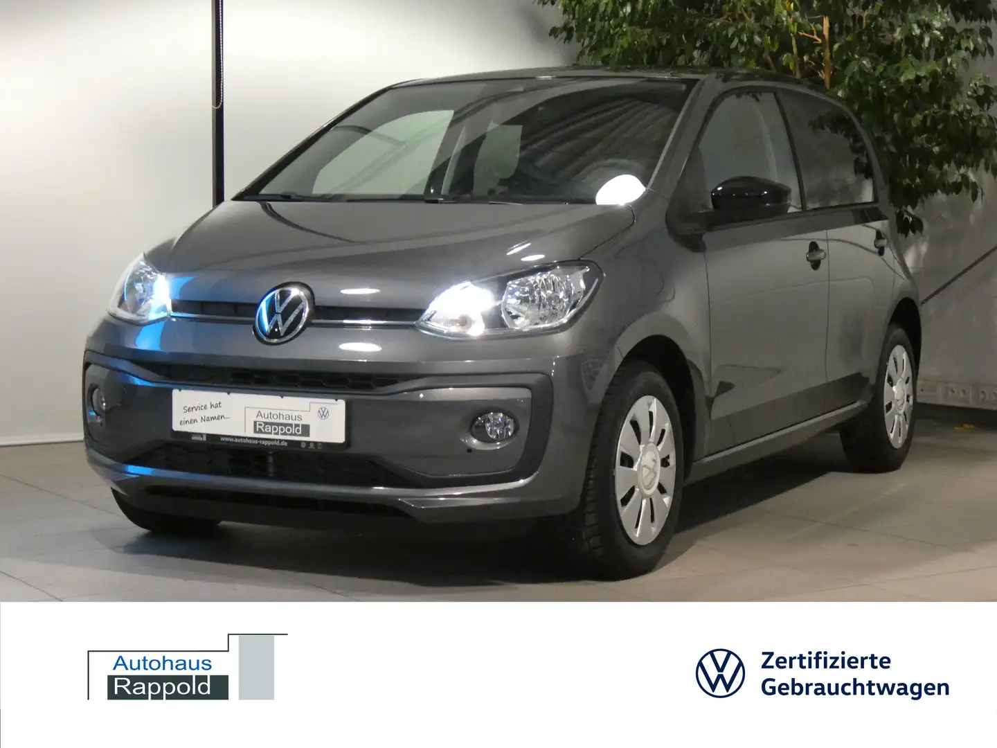 Volkswagen up! BLACK STYLE SHZ KLIMAAUTOMATIK TEMPOMAT PDC KAMERA Grau - 1