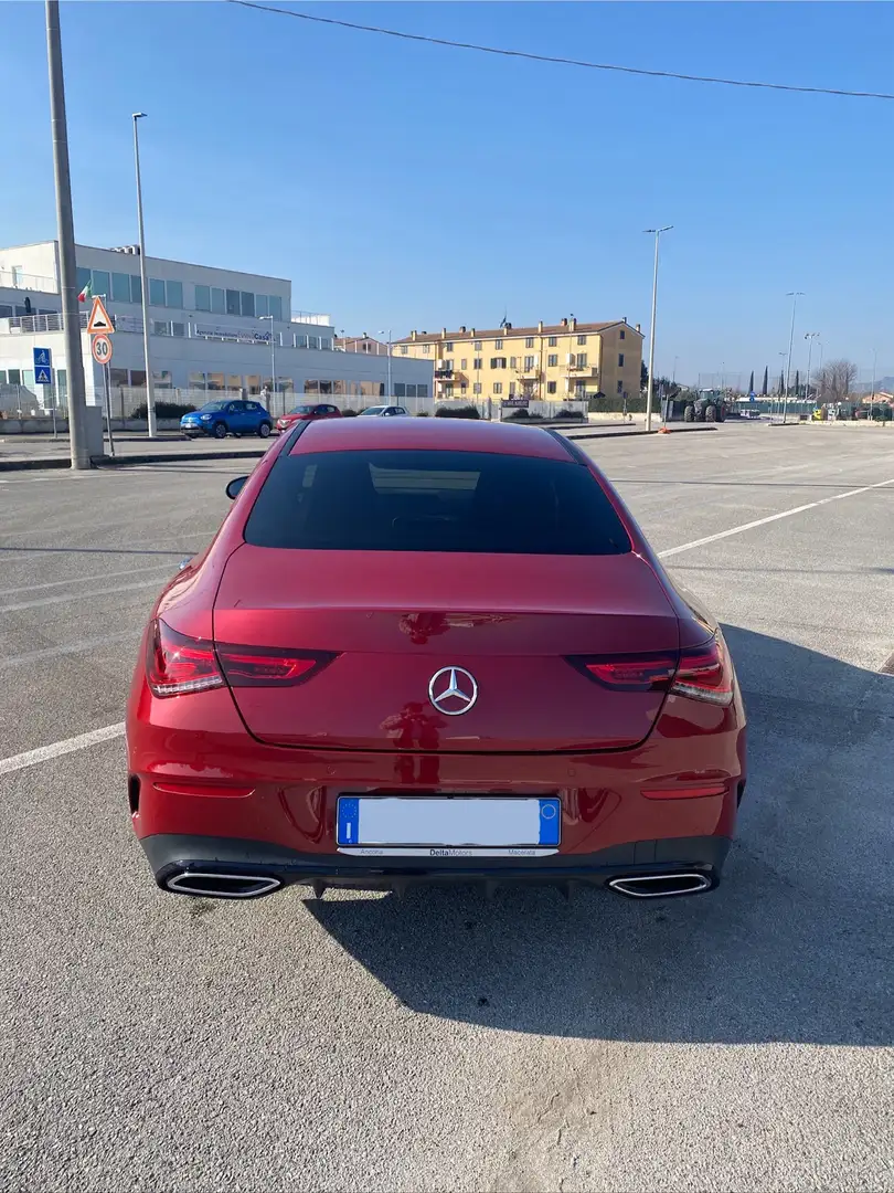 Mercedes-Benz CLA 200 Coupe d Premium auto Rosso - 2