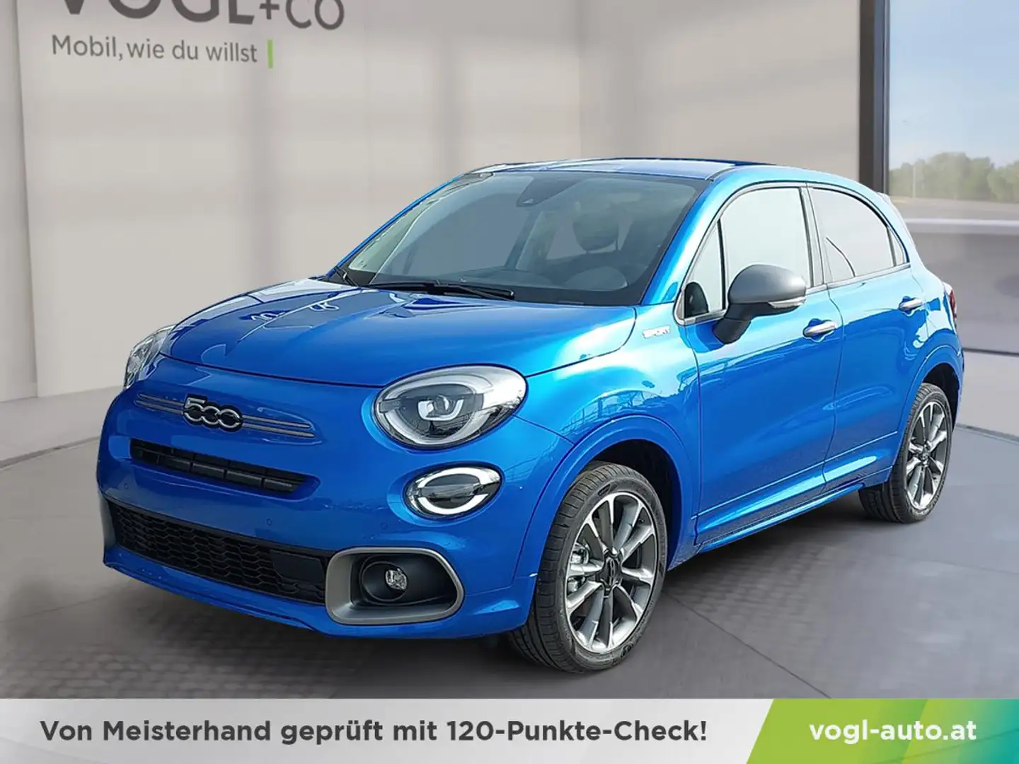 Fiat 500X Sport Hybrid 130 7Gang DCT Blu/Azzurro - 1