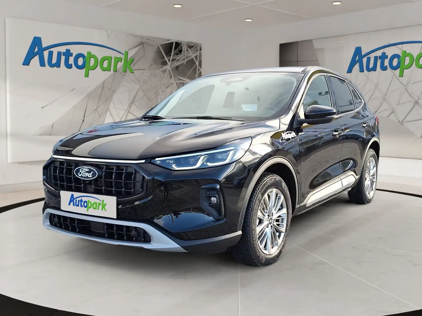 Ford Kuga Hybrid Schwarz - 1