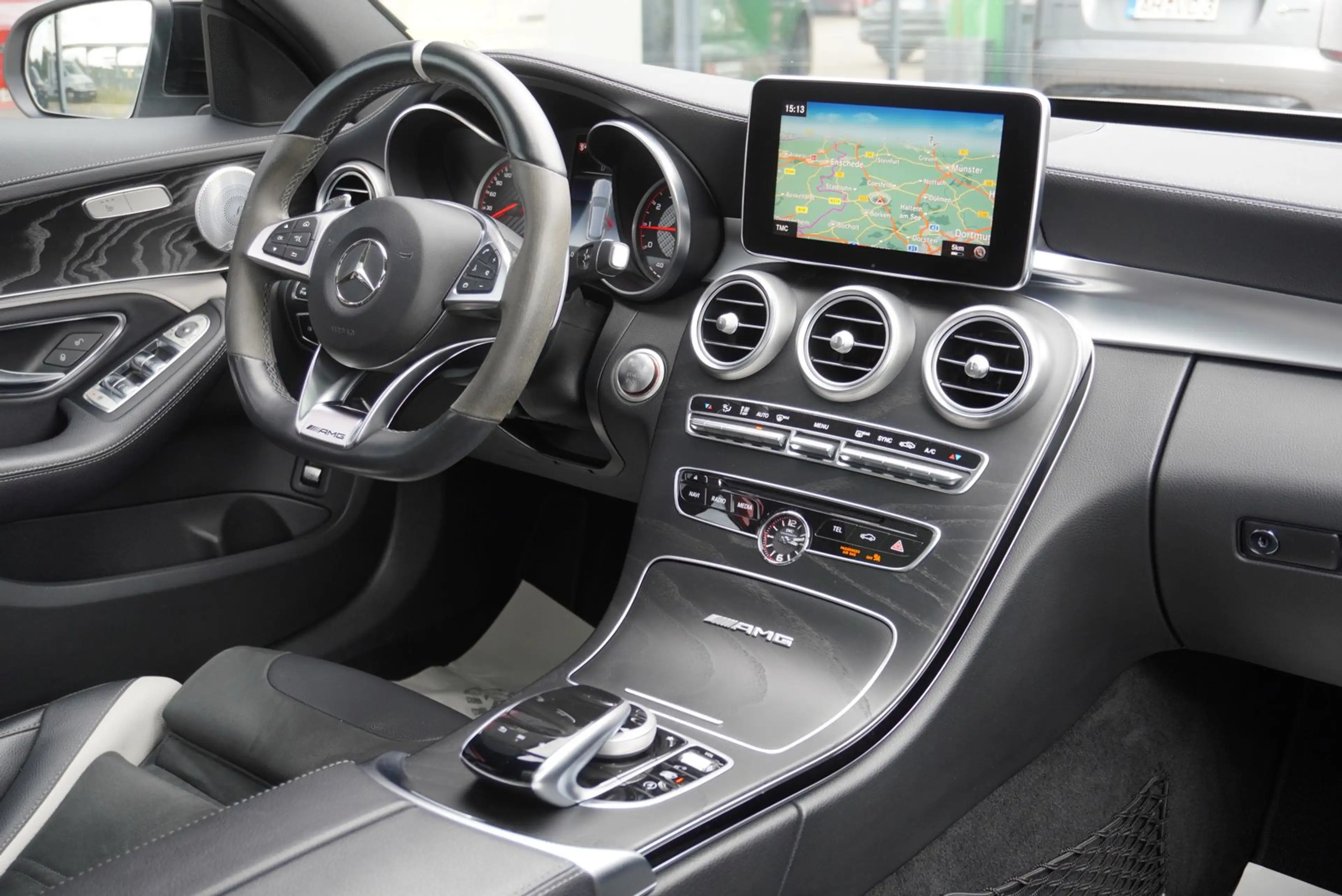 Mercedes-Benz C 63 AMG S DriversPack/Comand/Burmester/HUD/Pano — photo 12