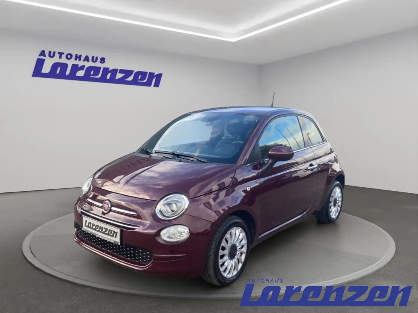 Fiat 500 Lounge 8V 1.2 Apple CarPlay Android Auto Musikstre Wit - 1